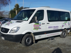 Bubbly Grape Wine Tours Van